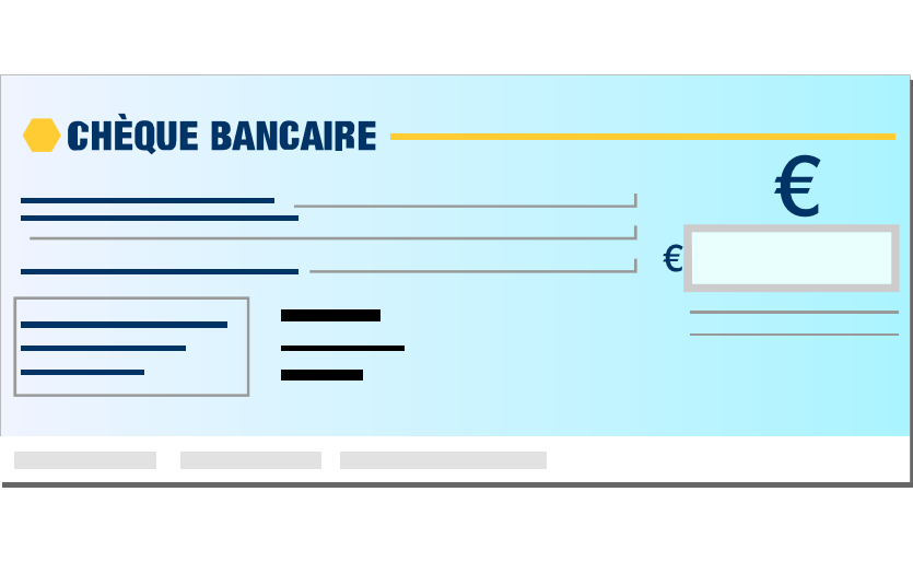 Paiement par chèque