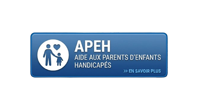 Logo APEH - Aide aux parents d'enfants en situation de handicap